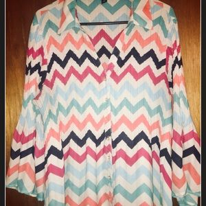 Chevron blouse